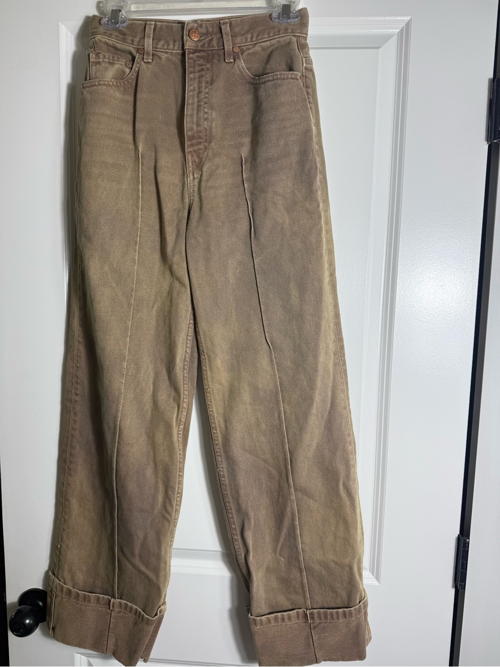 ULLA JOHNSON cuffed jeans